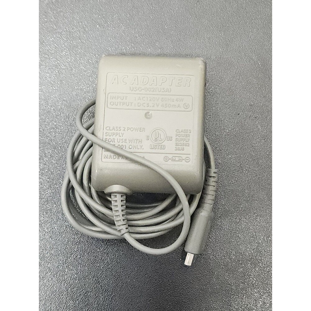 Nintendo DS Lite Wall Charger OEM Official AC Adapter Power Charging Cable Plug